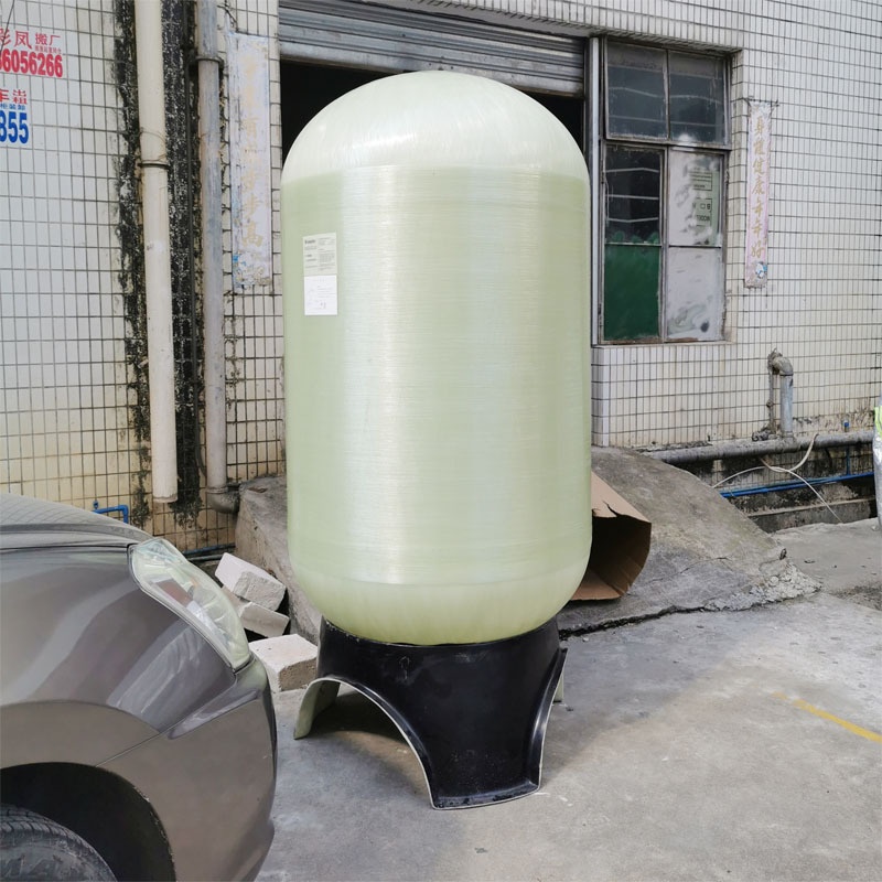 工业滤水器PE聚丙烯衬里玻璃钢罐3665立式石英砂过滤罐10-12吨/