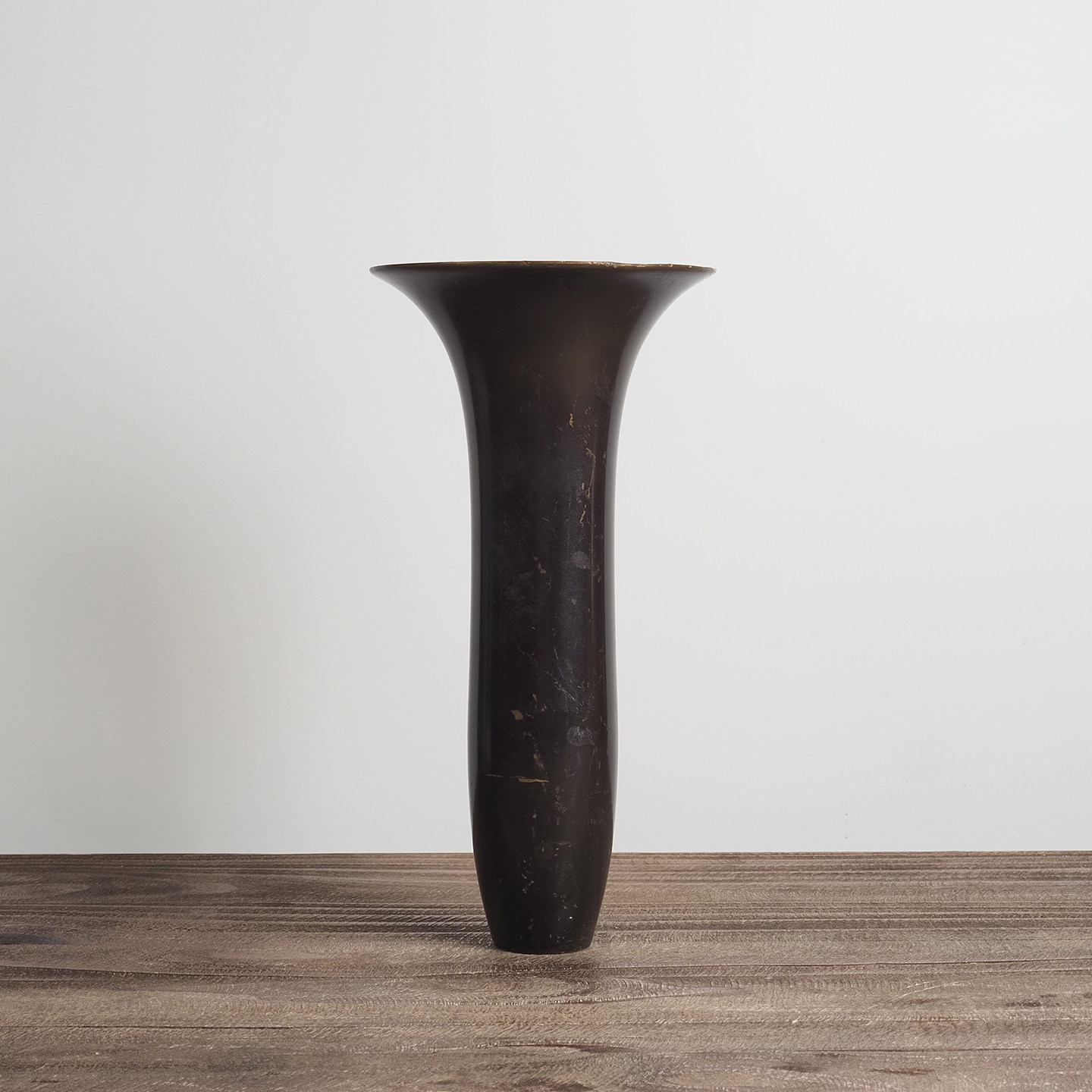 日本池坊薄端铜花瓶立花生花禅意花道设计师推荐样板间餐厅摆件,家居饰品,花瓶,淘宝优惠券,粉丝福利购,淘宝优惠卷