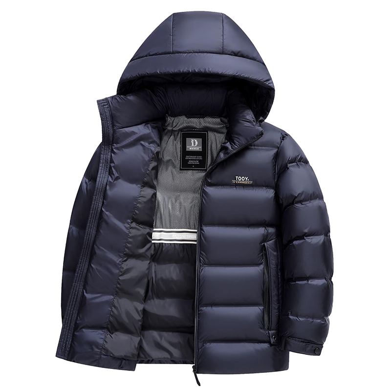 潮流加厚羽绒服大童冬季防寒外套