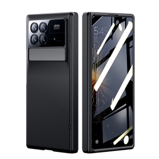 智父 适用于小米MixFold3手机壳小米新款折叠屏yl壳膜一体fold3保护套防摔全包mix Flod3超薄金属支架保护套