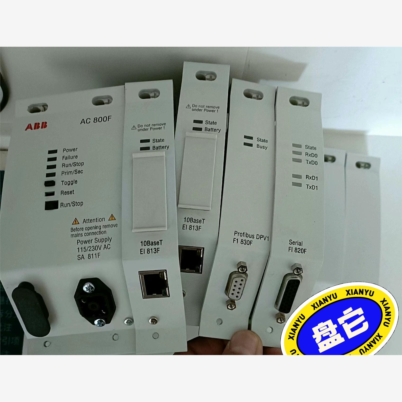 议价直拍不发:议价ABB模块,型号 SA811F,EI813F,FI830F,拍前联
