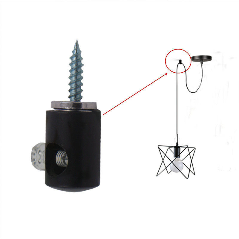 吊灯移位线扣吊线灯电线防拉灯具锁线器天花吸顶线卡固定五金配图片