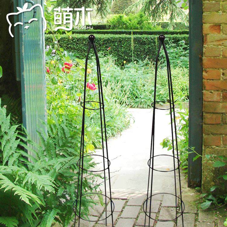 铁艺三环花园球兰月季花架铁线莲爬藤架支架杆攀藤植物花艺架子,家居饰品,花盆,淘宝优惠券,粉丝福利购,淘宝优惠卷