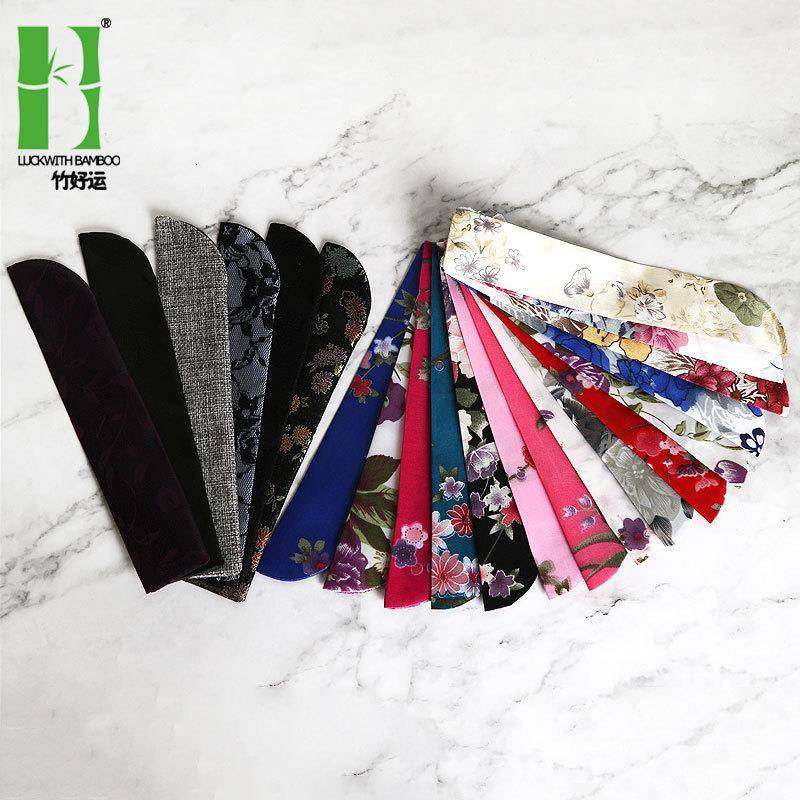 古风折扇袋扇套绸缎布套中国风扇袋扇子配件礼品日式和风扇袋