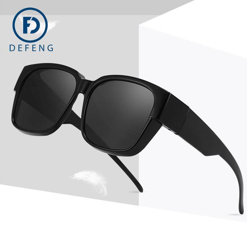 新款护目骑行运动太阳镜男挡风遮阳眼镜个性厚边方框户外驾驶防