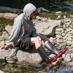 劳保靴子高筒高帮防砸防刺穿男春夏油田电焊工地防烫防水溅工作棉