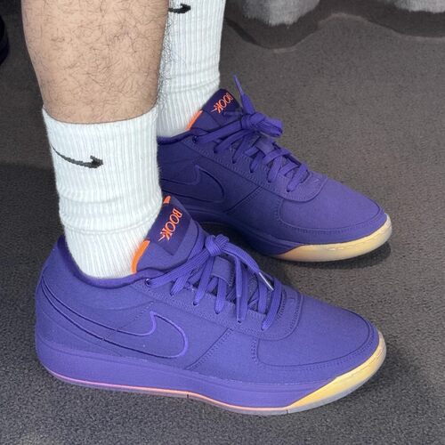 耐克NIKE布克1代白米低帮实战运动防滑耐磨透气篮球鞋 HJ5355-500