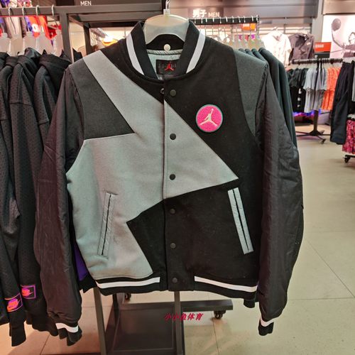 耐克男子立领夹克棒球服