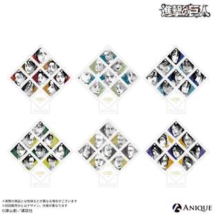 【代购】预售  进击的巨人 九大巨人 亚克力大头贴立牌 anique 特