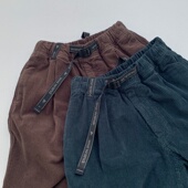 AND WAND CORDUROY 清货中 PANTS重磅灯芯绒机能户外宽松锥形裤