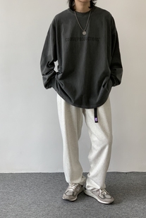 特价清cootie PIGMENT DYED LS TEE日产水洗蜡染圆领长袖打底衫男