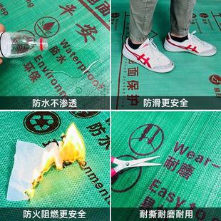 装 修室内铺地保护垫加 修地面地板砖瓷保护膜家装 用一次性地膜装