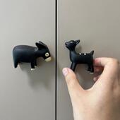 儿童房早教幼儿园可爱卡通动高门衣柜拉手柜门茶几抽屉柜子门把手