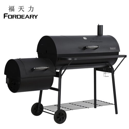 福天力家用庭院烧烤架碳烤炉bbq熏烟工具出口（可定做）