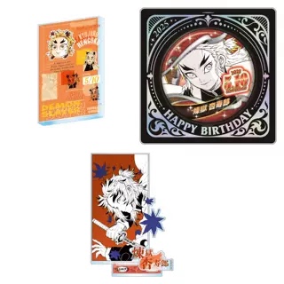 【谷子】预售  鬼灭之刃 炼狱杏寿郎 2025生日 徽章 立牌 JCS 事