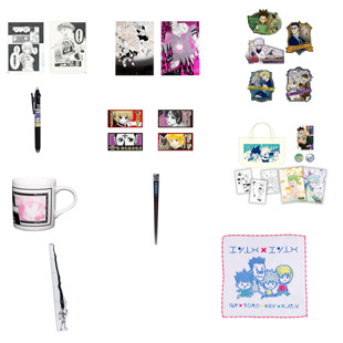 【谷子】预售 全职猎人 富坚义博展 事后通贩 原稿纸 贴纸