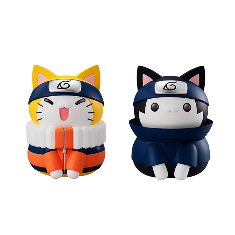 【谷子】预售   Megahouse MH 巨大化喵 火影忍者 鸣人 佐助