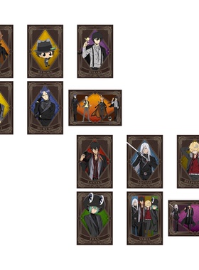 【谷子】现货正版 家庭教师HITMAN REBORN!黑色西装系列 收藏卡套