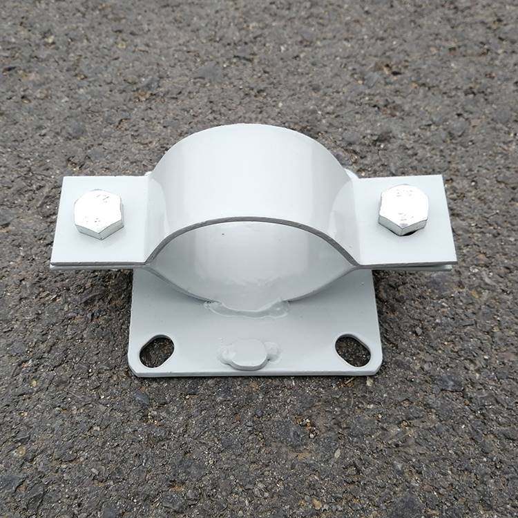 管支架电线杆抱箍拉线固定圆柱横臂监控摄像机八角立杆广告牌专用