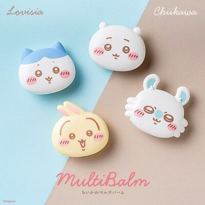 现货新品日本lovisia联名chiikawa吉伊卡哇护唇膏膏润唇膏香膏