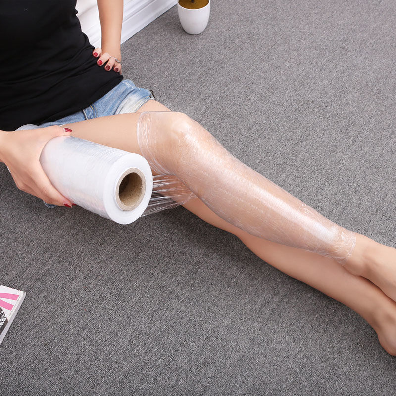 塑身塑腿美容美发超市保鲜膜大卷PE保鲜膜家用食品级蔬菜水果