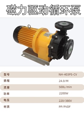 PanWorld世博磁力泵NH-403PS耐酸碱循环泵加药泵PCB半导体LCD蚀刻