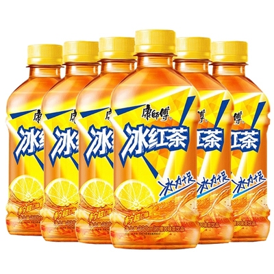 康师傅冰红茶330ml*12瓶汽水清仓小瓶解腻可乐饮料迷你夏天饮料