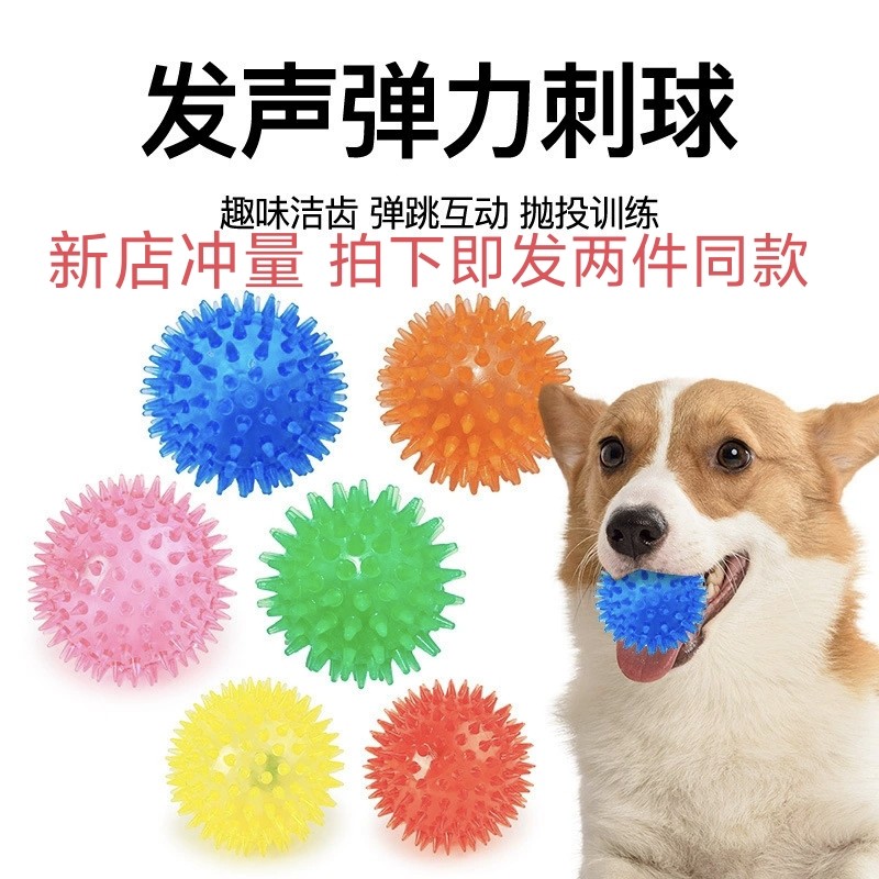 中小型犬发声耐咬玩具球