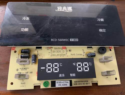 美菱冰箱显示板B1305.4-2(TS04)/B1305_D BCD-560WEC 565WC