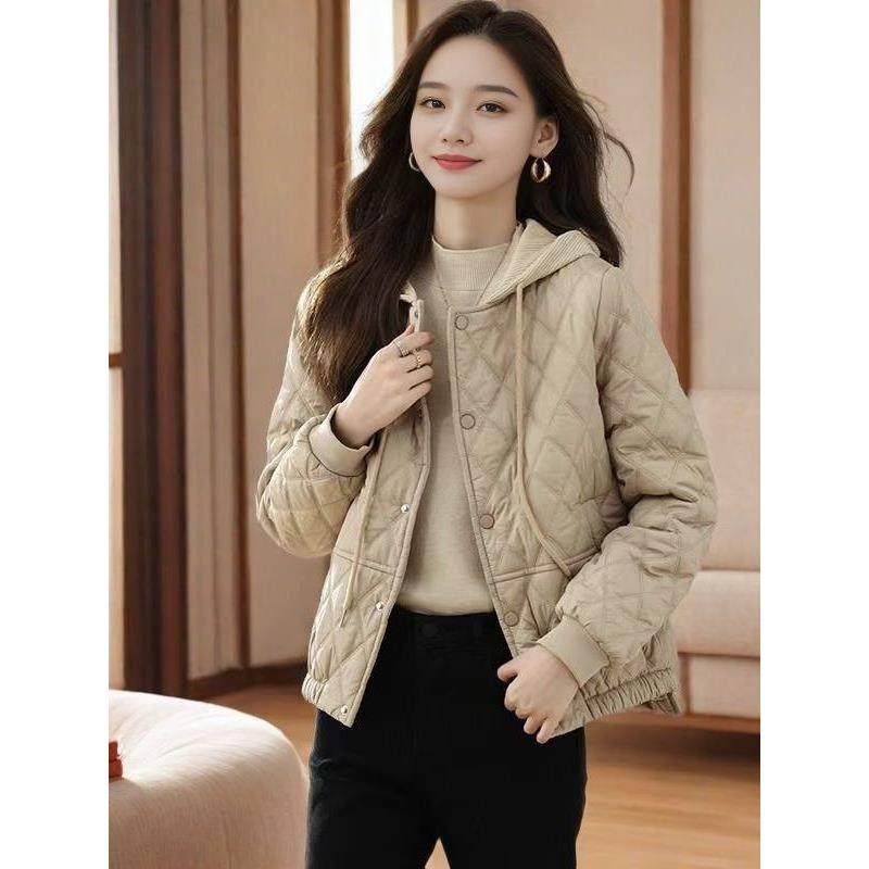 轻薄款羽绒棉服女短款2025秋冬季新款宽松百搭棉衣小个子棉袄外套,女装/女士精品,棉衣/棉服,淘宝优惠券,粉丝福利购,淘宝优惠卷