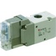 VP300 座阀VP542R 500 SMC 700 3通电磁阀弹性密封先导式 5GD1 03A