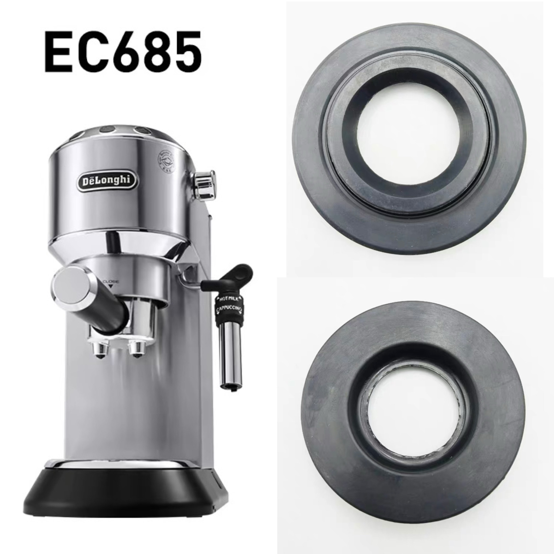 原装德龙EC685/EC031/EC311冲泡头出水口密封圈配件