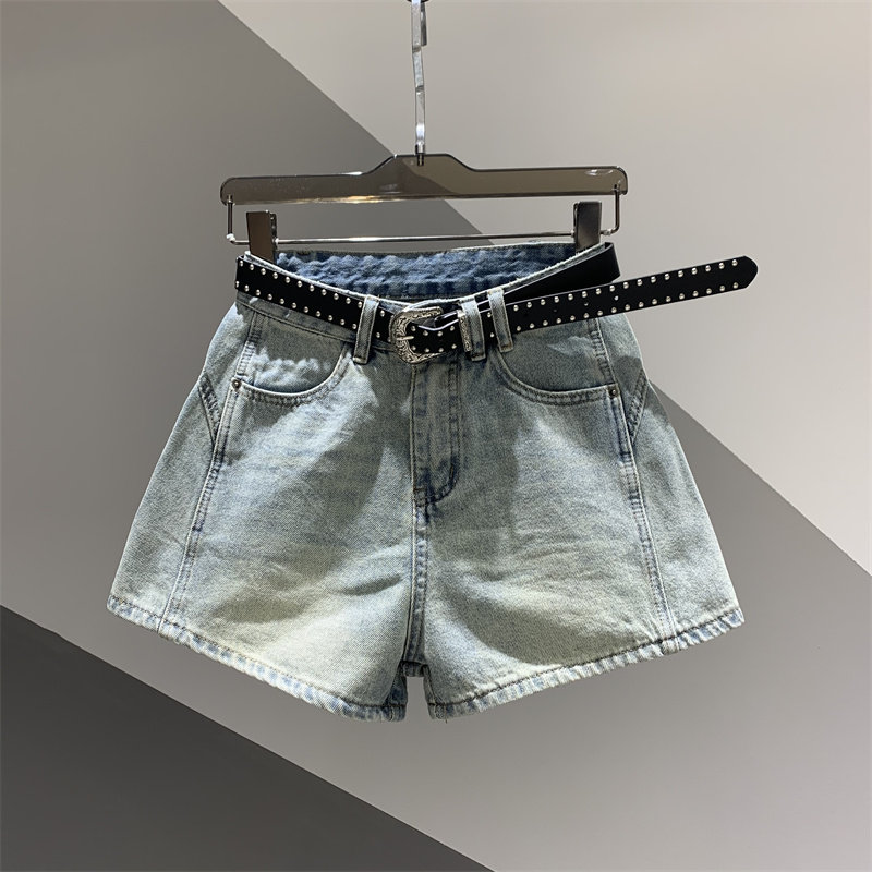 2026年春季新款水洗做旧牛仔短裤女百搭宽松显瘦a字外穿阔腿热裤,女装/女士精品,牛仔裤,淘宝优惠券,粉丝福利购,淘宝优惠卷