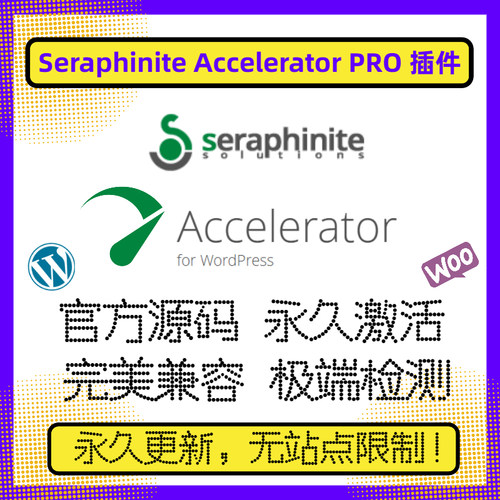 Seraphinite Accelerator 插件 WP加速插件 WP优化  WP网站加速