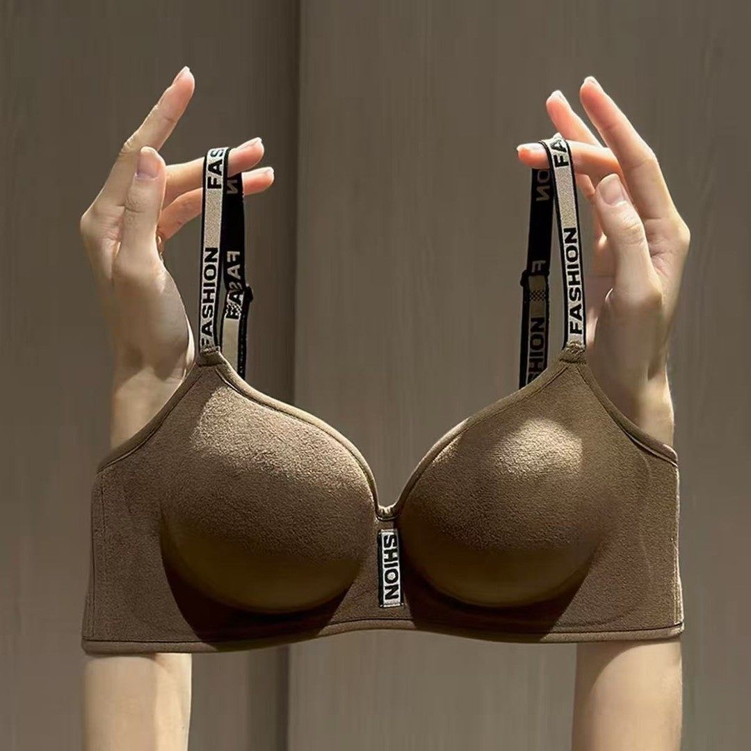 法拉绒冬季女聚拢透气女性V型文胸保暖小胸显大内衣加绒加厚内衣,女士内衣/男士内衣/家居服,文胸,淘宝优惠券,粉丝福利购,淘宝优惠卷