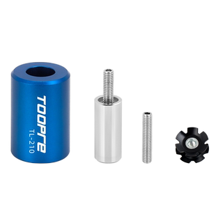 TOOPRE自行车前叉太阳花打入工具 山地公路碗组花芯安装套筒工具