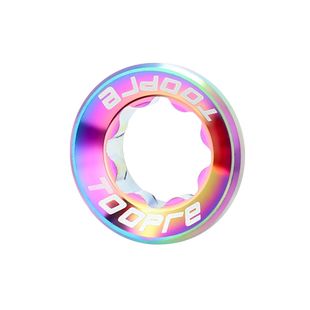 TOOPRE山地自行车彩色铝合金曲柄盖螺丝BB中轴曲柄XT中空一体牙盘