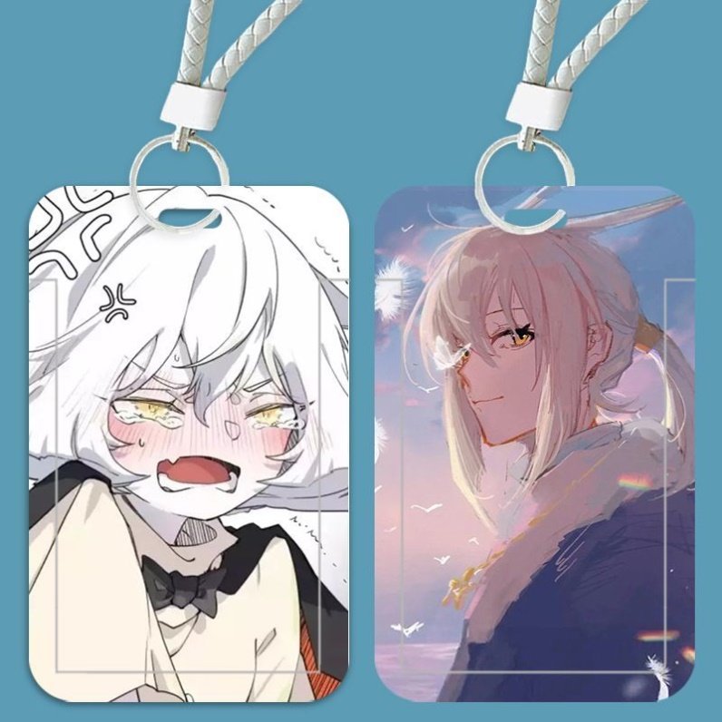 卡套饭卡学生校园卡公交卡工作证胸牌透明带挂绳sky光遇动漫周边