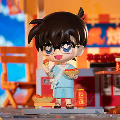 新品goldlok名侦探柯南盲盒夏日游园会系列潮玩动漫周边手办礼物