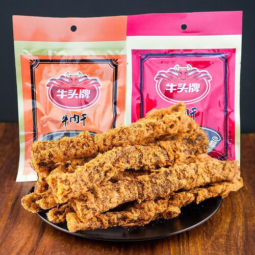 牛头牌牛肉干贵州特产办公室零食