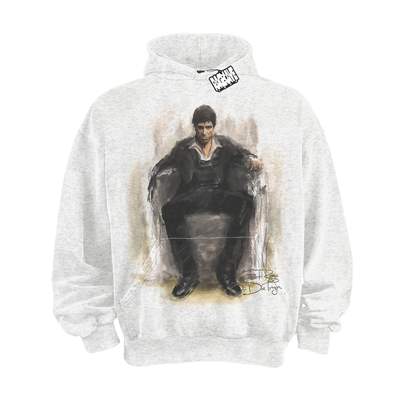 阿尔帕西诺vintage水洗复古卫衣