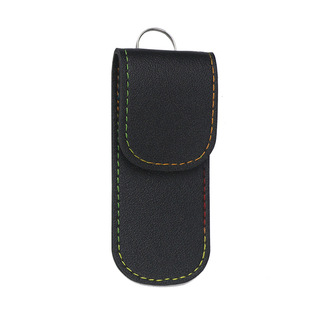 保护套小东西U盘皮套小物件指甲剪黑色指甲刀收纳套保护内存卡储