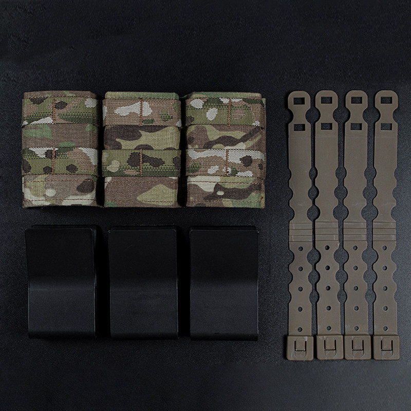 VEST TRIPLE QUICK PULL SET 7.62 VEST FRONT PANEL TACTICAL WATER BOMB PACK DAN CLIP PACK TACTICAL ACCESSORIES