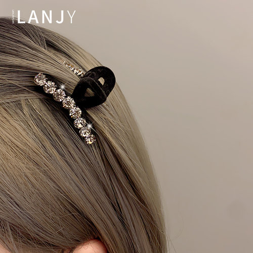 韩国超闪水钻小号抓夹