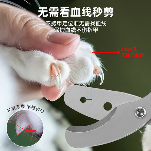 猫咪专用指甲剪小盲剪猫剪指甲