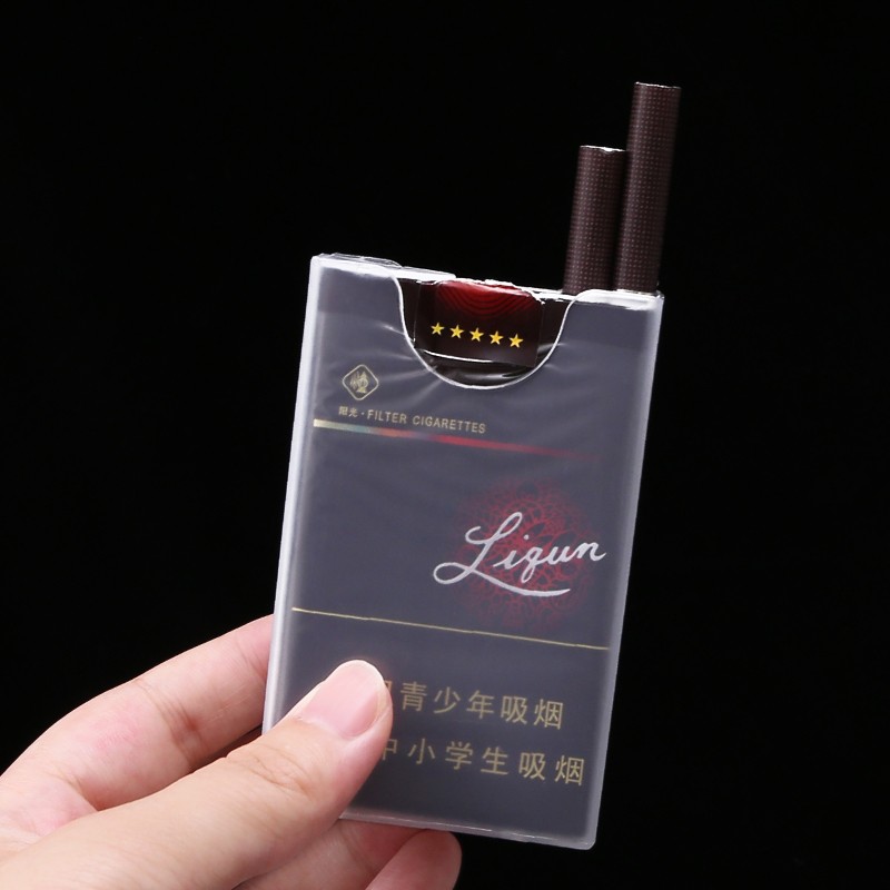 透明塑料烟盒加厚抗压防水20支装软硬粗细包装装创意个性男士女士