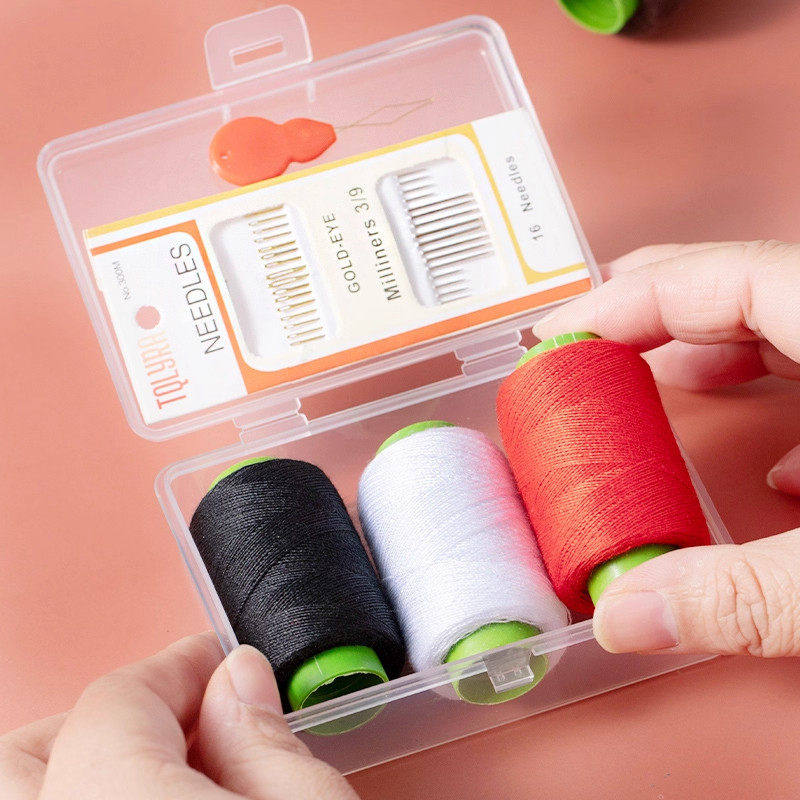 便携迷你针线盒家用高质量好宿舍针线包实用套装缝衣线缝补工具,居家布艺,线盒,淘宝优惠券,粉丝福利购,淘宝优惠卷