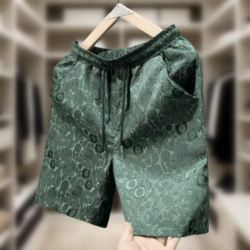 潮流花色短裤男士五分裤子沙滩裤