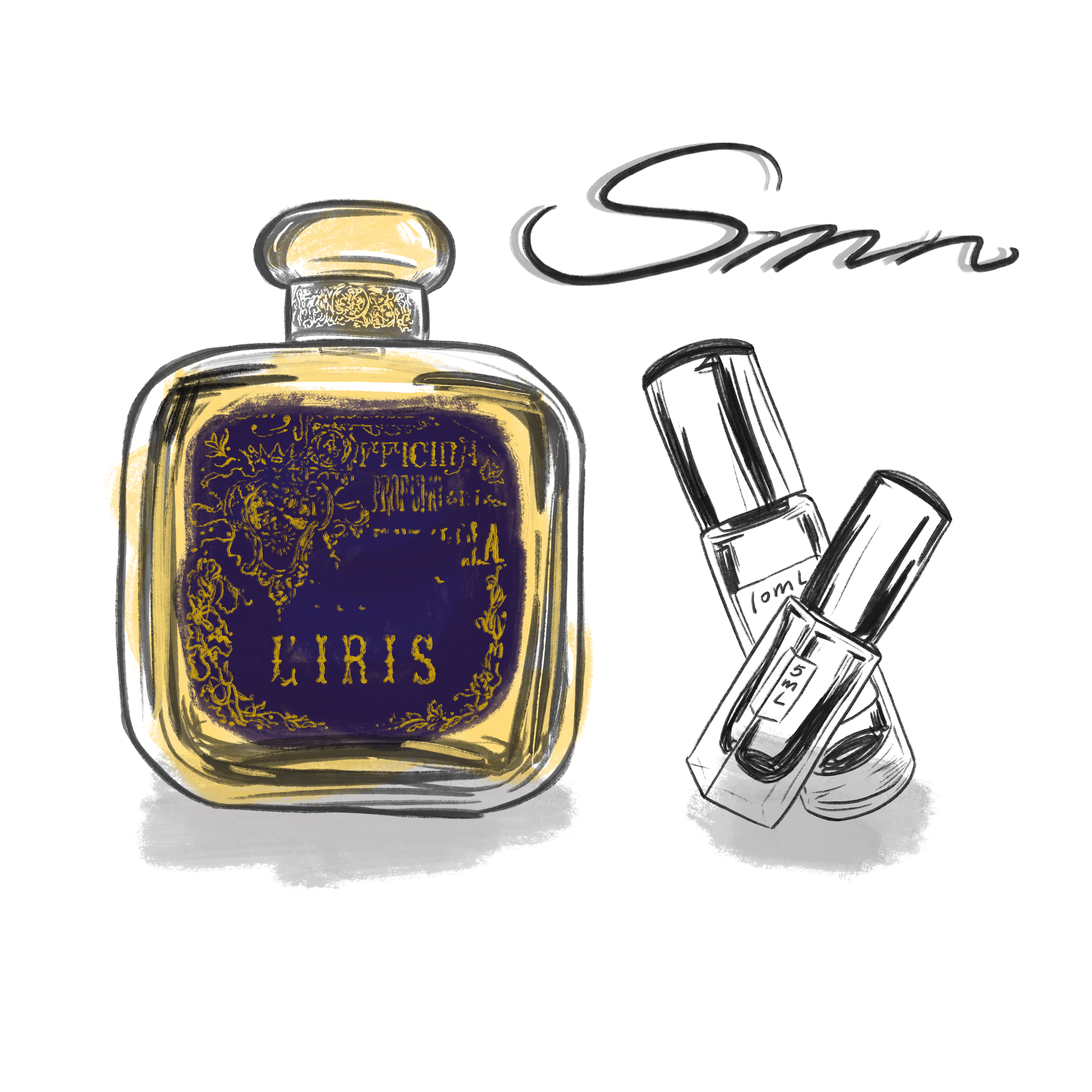 SMN香水小样 修道院玫瑰 鸢尾 皇后之水小苍兰佛罗伦萨天使扑扑莉