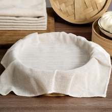 纯棉方形蒸笼布蒸笼布不粘纯棉纱布家用食品级蒸布圆形蒸饭笼布蒸